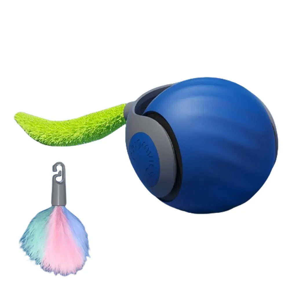Smart Dog Cat Toy Ball Electronic Interactive Pet Toy Moving Ball Rechargeable Automatic Moving Bouncing for Puppy Gift Cat Products