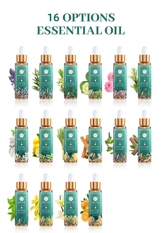 16 Set Sleep Enhancement Pure Essential oils,100% Nature Undiluted For Home Hotel Diffuser Humidifier,DIY Candle Soap Bath Salts Strong Smell