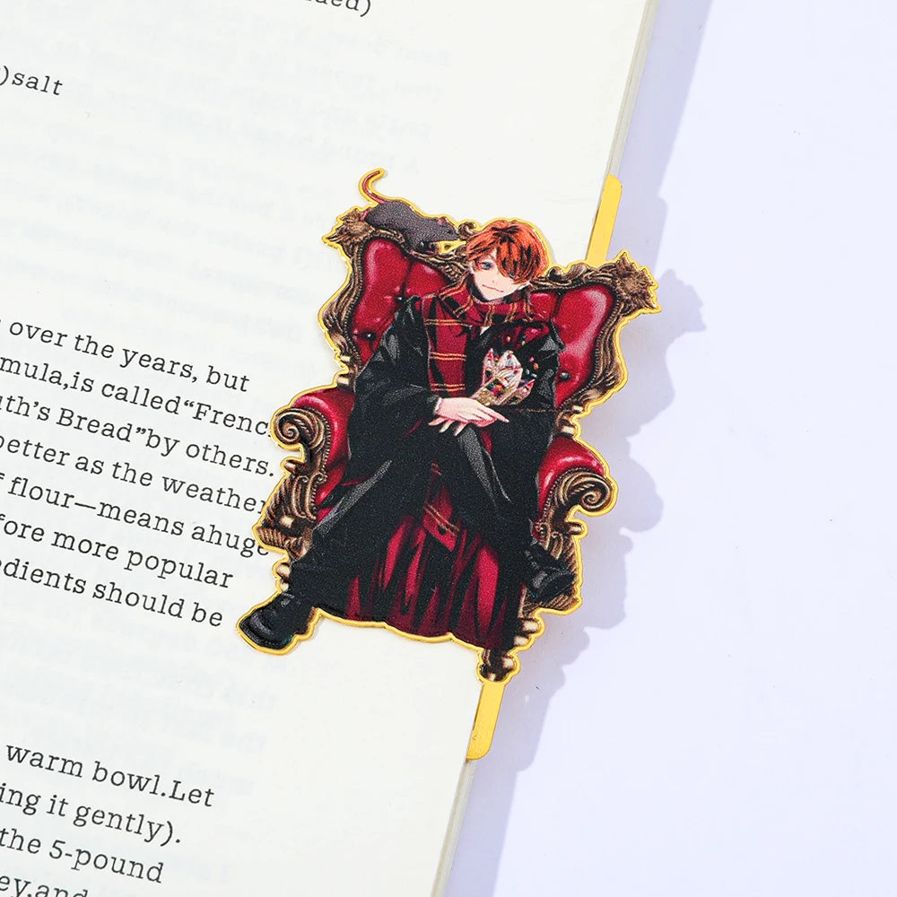 Harry Potter Retro Metal Bookmarks - Magic World Collectibles, Reading Companions and Exquisite Gifts for Book Lovers