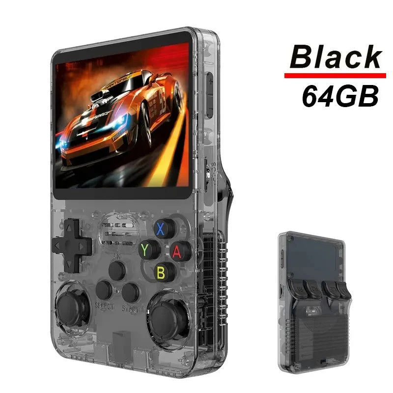 Retro Game Console Arkos System 3.5" IPS Screen Portable Pocket Player 64GB 15000+128G 20000+ Games best gaming lover gifts