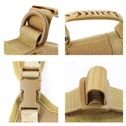 Tactical Cat Harness And Leashes For  Small Dog Puppy Vest Straps with Handle Harnesses Training Adjustable Pet Accessories