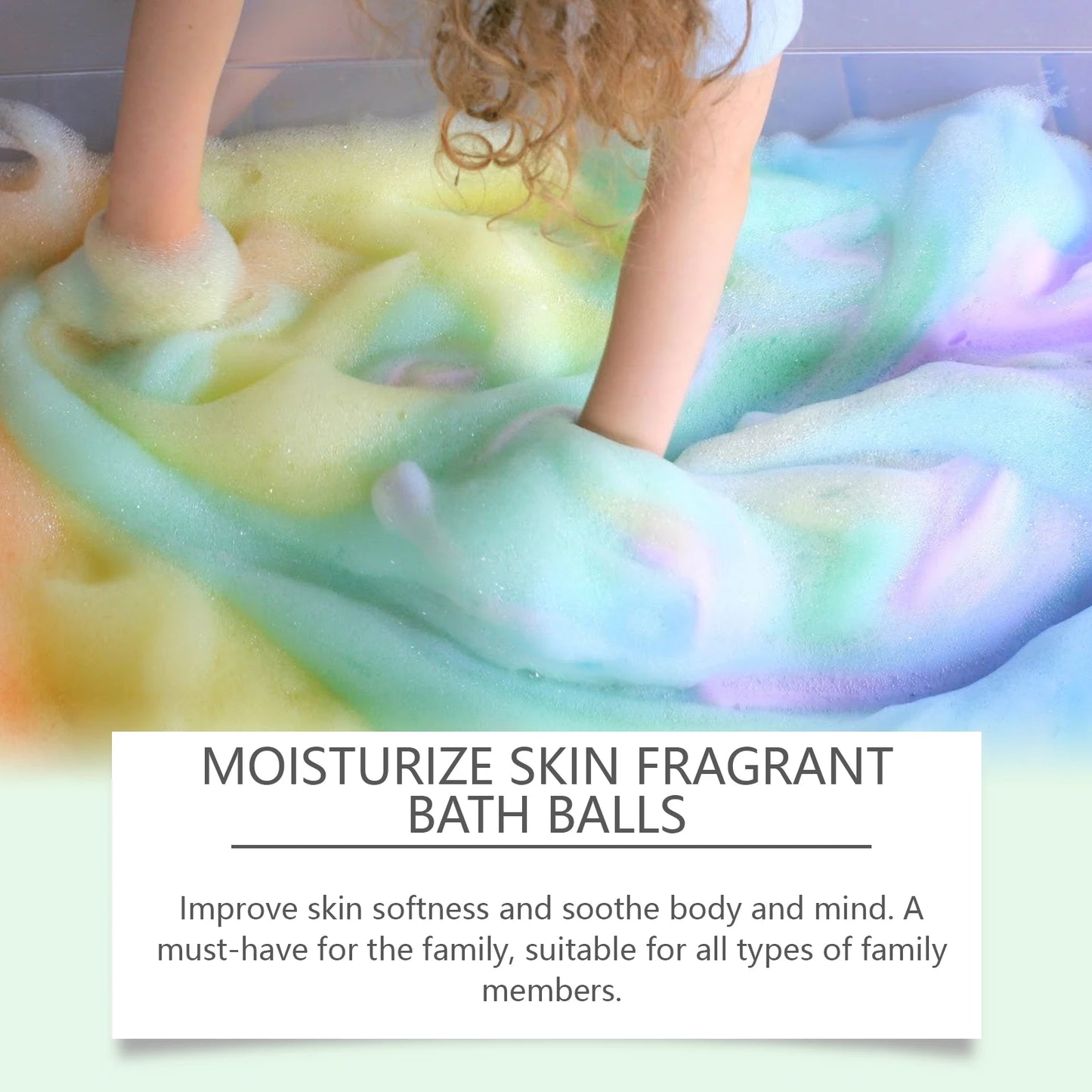 6pcs Aromatherapy Bath Bomb Ball Floral Scent Skin Smooth Relaxing Spa Bath Moisturize Stress Relief Bubble Shower Balls