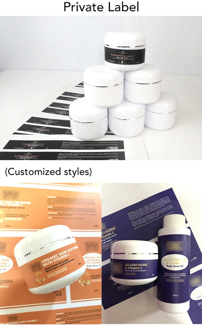 Whitening And Lightening Cream, Suitable For Face And Body , Shea Butter Oil Natural Intense Hydrating Repair Cracked Skin