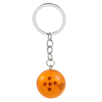 Japanese Anime Dragon Ball Keychain Figurine Toy Key Ring Pendant Car Keychain Gift Accessory