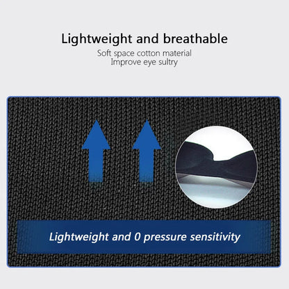 Sleep Mask Blockout Eye Mask for Side Sleeper Women Men Portable Blindfold Travel Sleeping Aid Eye Cover Slaapmasker