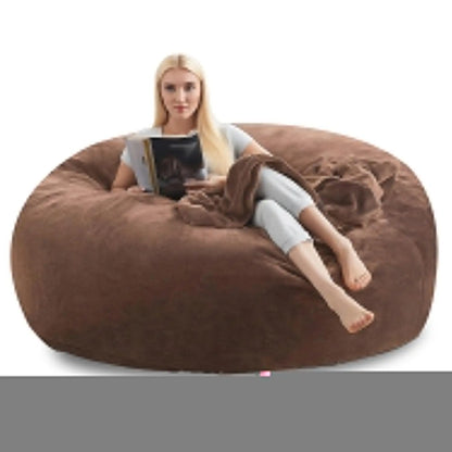 4FT Memory Foam Bean Bag Chair With Filler Included,Reading Sofa For Living Room,Bedroom,Dormitory,Black,Customized