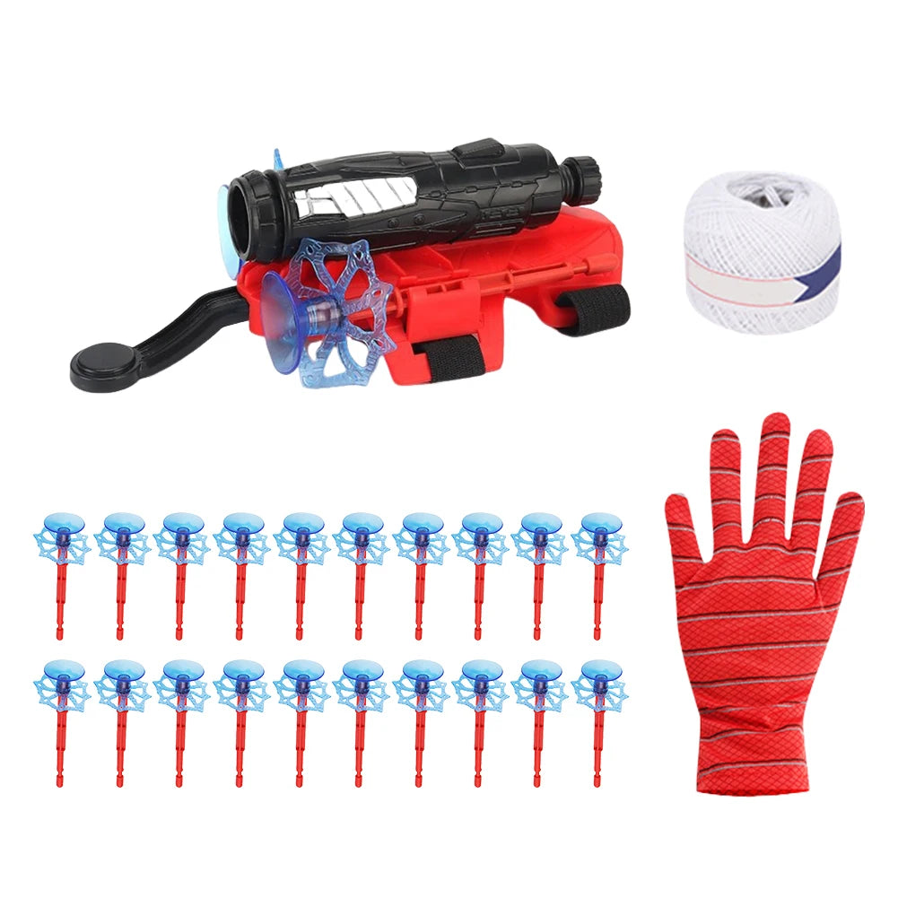 Spider Silk Launcher SpiderMans Cosplay Prop Party Comic Con Children Boys Girls Toys Cartoon Anime New Kids Birthday Cute Gifts