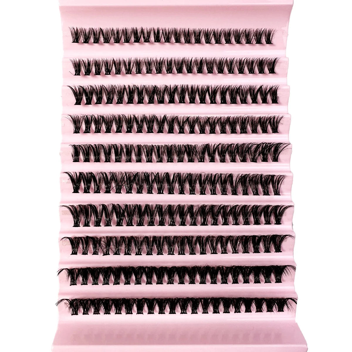 120PCS 5D Fluffy Cluster Lashes 30D-100D Natural Thick Eyelash Clusters Individual Lashes DIY Eyelashes Extension Makeup