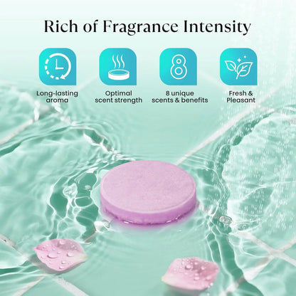 Shower Steamers Aromatherapy - Natural Essential Oils Bath Bombs for Relaxation Home Spa, Gifts for Women Mom
