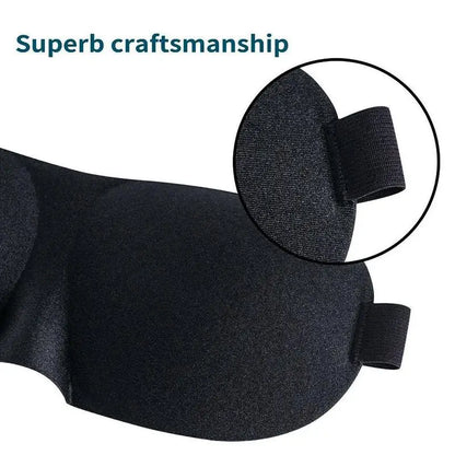 Sleep Mask Blockout Eye Mask for Side Sleeper Women Men Portable Blindfold Travel Sleeping Aid Eye Cover Slaapmasker