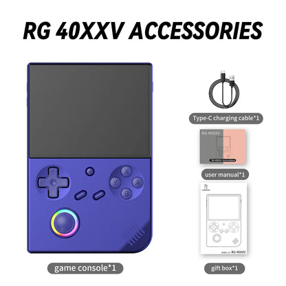RG40XXV & RG35XX Plus Retro Handheld Game Console 640*480 IPS Screen Linux 64-bit 5000Games Support WIFI,Bluetooth,HDMI