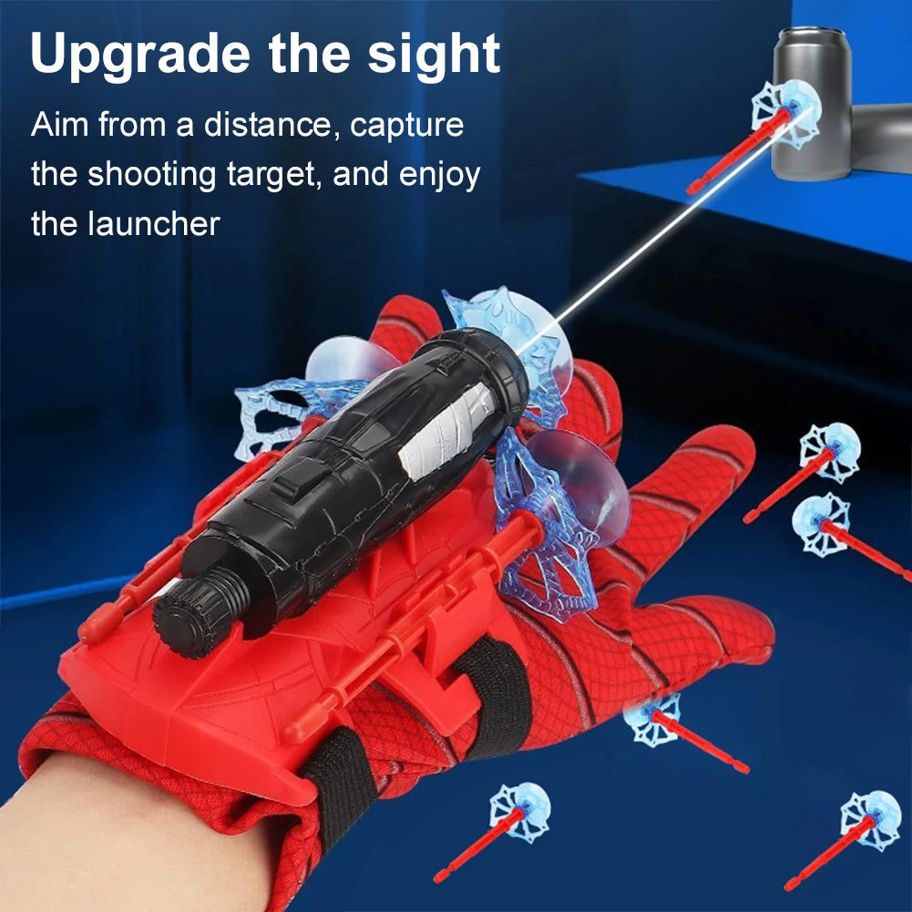 Spider Silk Launcher SpiderMans Cosplay Prop Party Comic Con Children Boys Girls Toys Cartoon Anime New Kids Birthday Cute Gifts