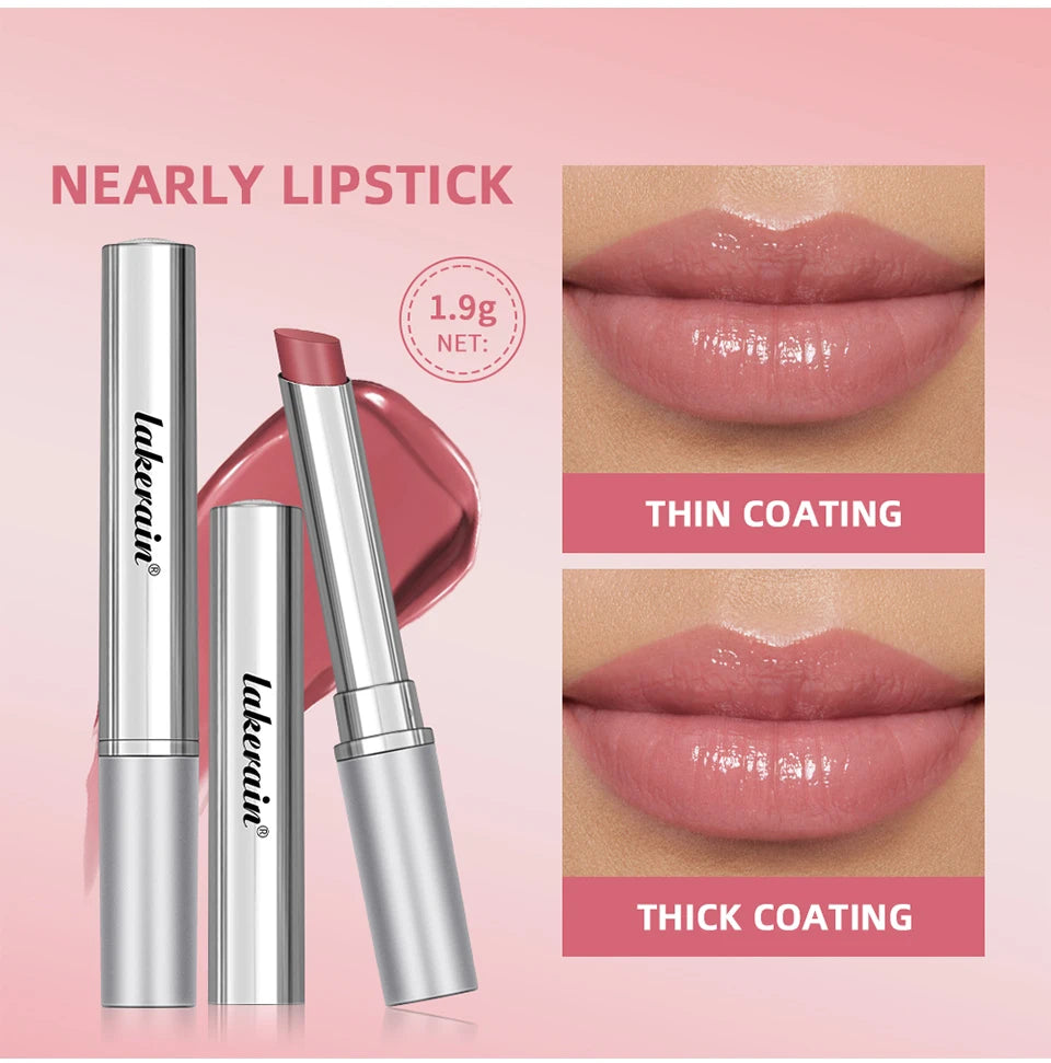 Lipstick Lip Balm Natural Color Creamy Texture Long Lasting Moisturizing  Nourishing Lip Care Gloss Cosmetic