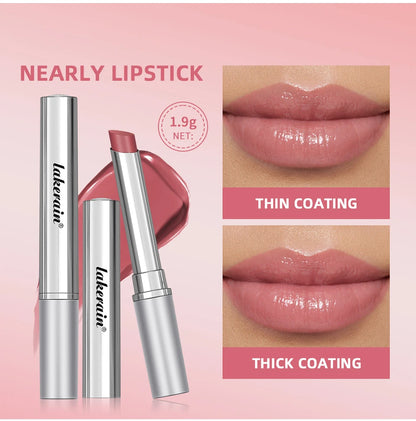 Lipstick Lip Balm Natural Color Creamy Texture Long Lasting Moisturizing  Nourishing Lip Care Gloss Cosmetic