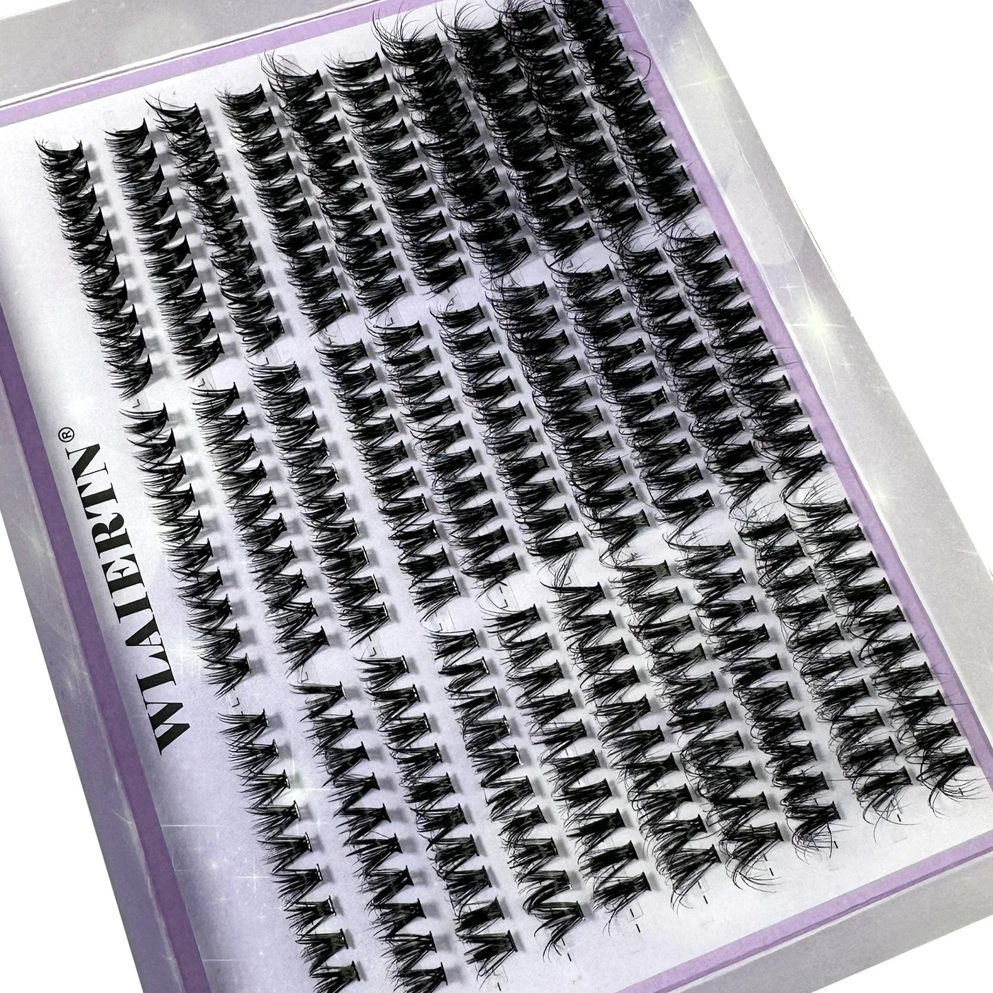 120PCS 5D Fluffy Cluster Lashes 30D-100D Natural Thick Eyelash Clusters Individual Lashes DIY Eyelashes Extension Makeup