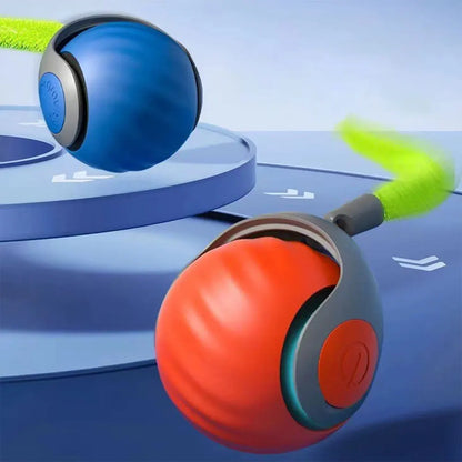 Smart Dog Cat Toy Ball Electronic Interactive Pet Toy Moving Ball Rechargeable Automatic Moving Bouncing for Puppy Gift Cat Products