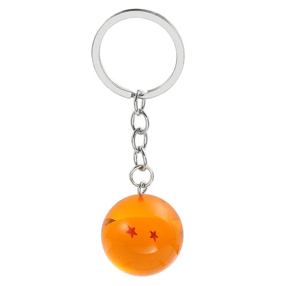 Japanese Anime Dragon Ball Keychain Figurine Toy Key Ring Pendant Car Keychain Gift Accessory