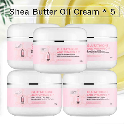 Whitening And Lightening Cream, Suitable For Face And Body , Shea Butter Oil Natural Intense Hydrating Repair Cracked Skin