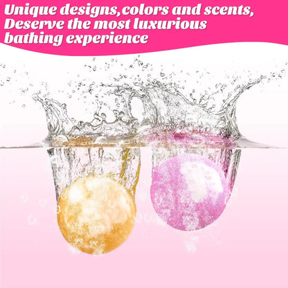 Girls Spa Kit with Foot Soak Tub, Nail Dryer & Bath Bombs, Fun Toys Gift for Ages 6-12