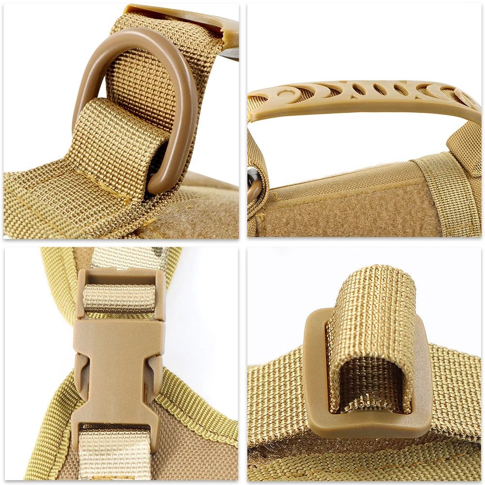 Tactical Cat Harness And Leashes For  Small Dog Puppy Vest Straps with Handle Harnesses Training Adjustable Pet Accessories
