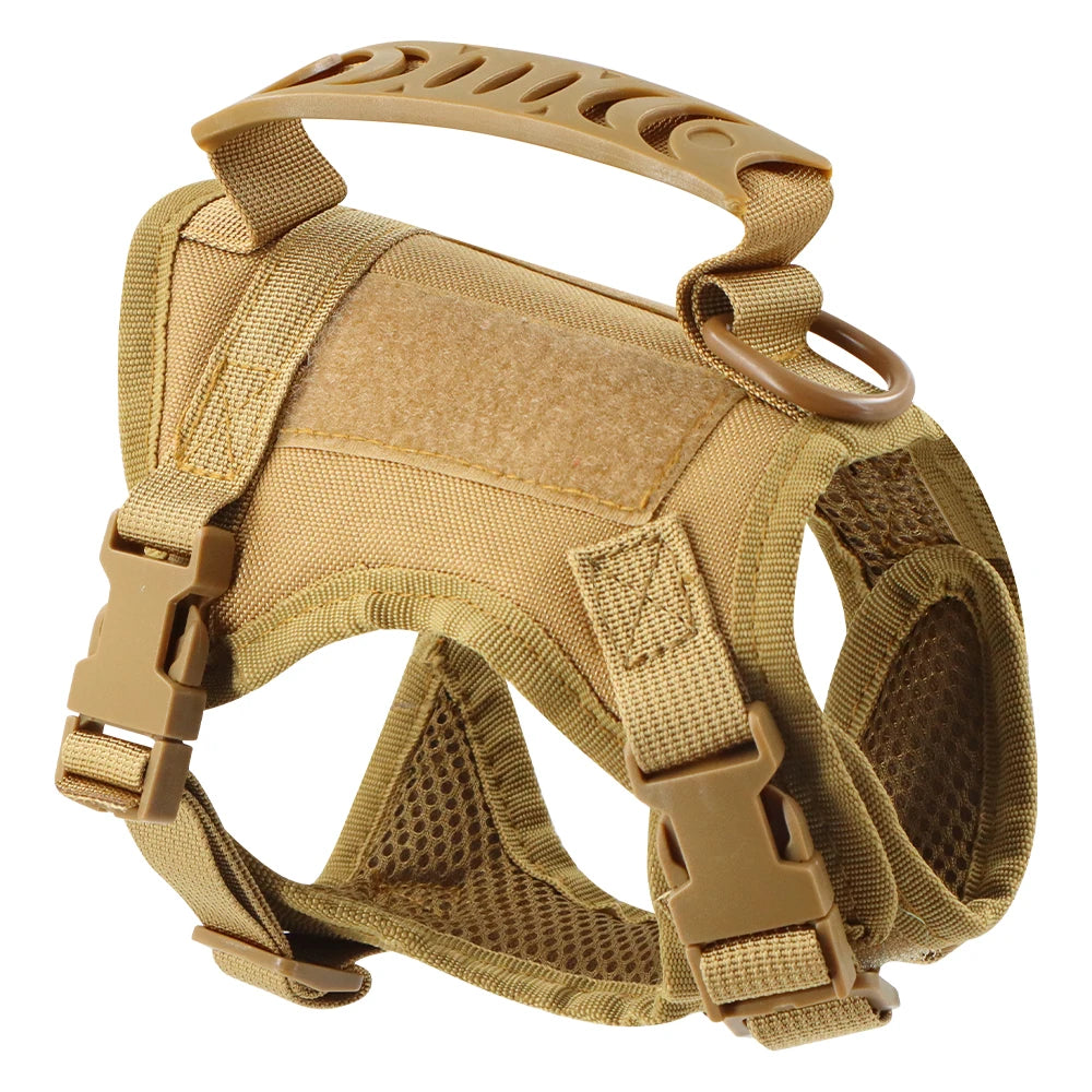 Tactical Cat Harness And Leashes For  Small Dog Puppy Vest Straps with Handle Harnesses Training Adjustable Pet Accessories