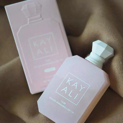 Kay Ali Yum Boujee Marshmallow 81 Eau de Parfum, Soft Pink Bottle, Sweet Scent, Fragrances