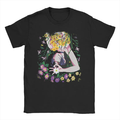 Chainsaw Man Reze T-Shirts Men Women Anime Manga Funny 100% Cotton Tee Shirt O Neck Short Sleeve T Shirts Party Clothes