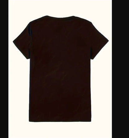 Women's Black Breast Cancer Awareness T-Shirt - "ON WEDNESDAYS WE WEAR PINK" Heart & Lips Graphic, Soft Polyester