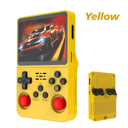 Retro Handheld Video Game Console Linux System 3.5 Inch IPS Screen R35s Plus Portable Pocket Video Player 64GB 128GB