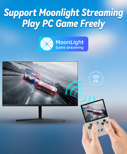 RG40XXV & RG35XX Plus Retro Handheld Game Console 640*480 IPS Screen Linux 64-bit 5000Games Support WIFI,Bluetooth,HDMI
