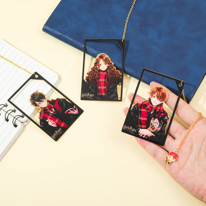 Harry Potter Retro Metal Bookmarks - Magic World Collectibles, Reading Companions and Exquisite Gifts for Book Lovers