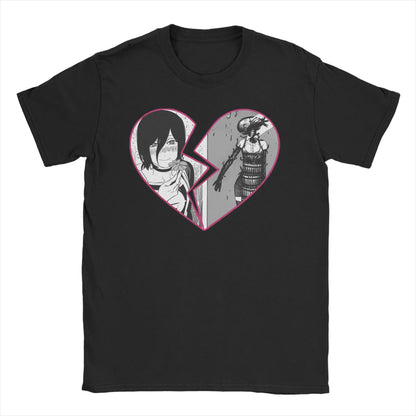 Chainsaw Man Reze T-Shirts Men Women Anime Manga Funny 100% Cotton Tee Shirt O Neck Short Sleeve T Shirts Party Clothes
