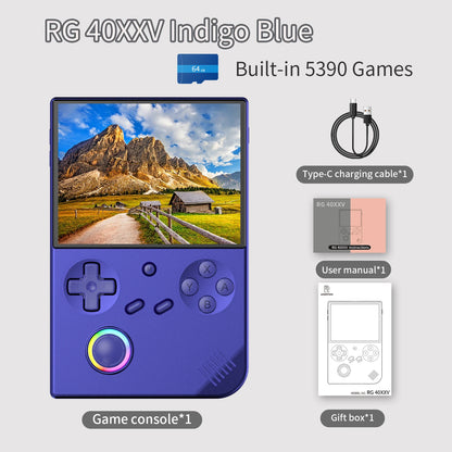 RG40XXV & RG35XX Plus Retro Handheld Game Console 640*480 IPS Screen Linux 64-bit 5000Games Support WIFI,Bluetooth,HDMI