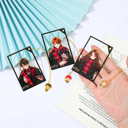 Harry Potter Retro Metal Bookmarks - Magic World Collectibles, Reading Companions and Exquisite Gifts for Book Lovers