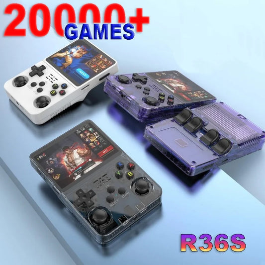 Retro Game Console Arkos System 3.5" IPS Screen Portable Pocket Player 64GB 15000+128G 20000+ Games best gaming lover gifts