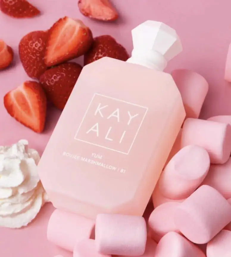Kay Ali Yum Boujee Marshmallow 81 Eau de Parfum, Soft Pink Bottle, Sweet Scent, Fragrances