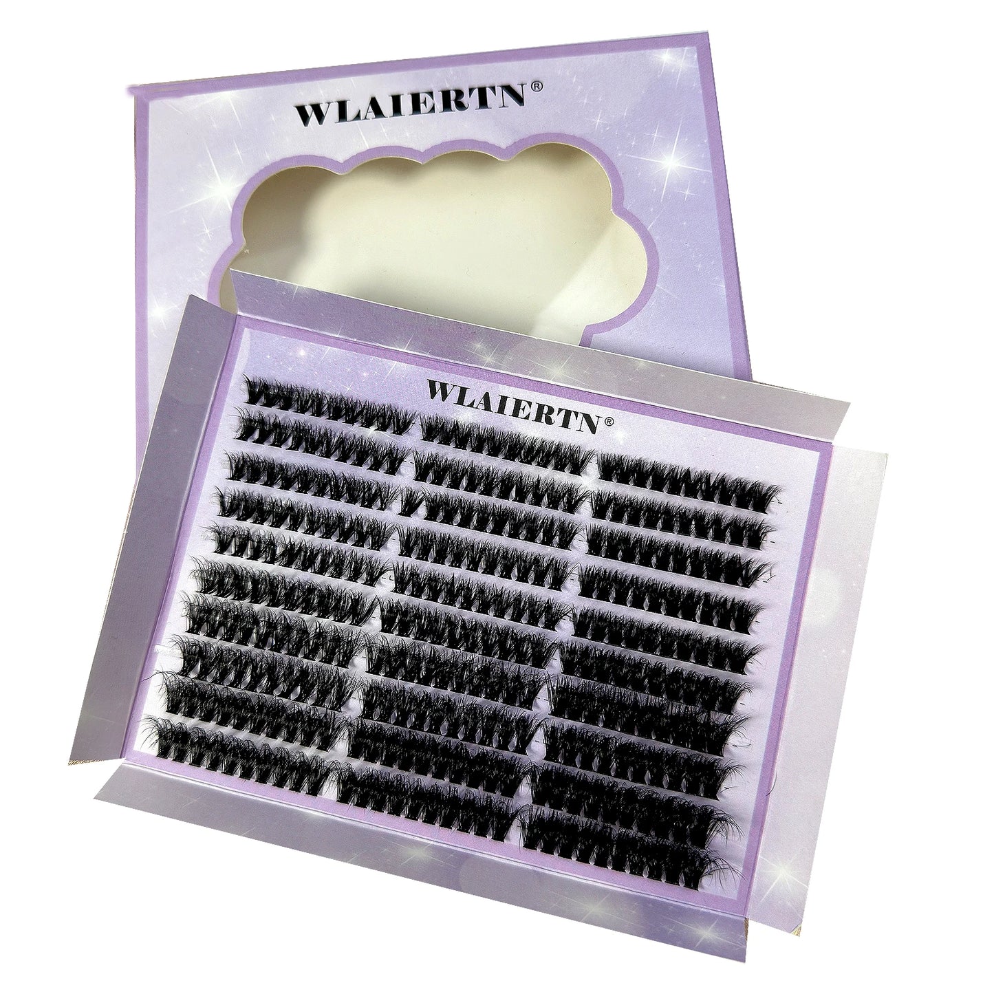 120PCS 5D Fluffy Cluster Lashes 30D-100D Natural Thick Eyelash Clusters Individual Lashes DIY Eyelashes Extension Makeup