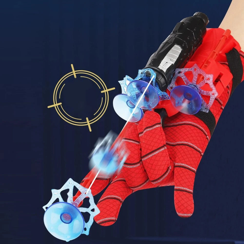 Spider Silk Launcher SpiderMans Cosplay Prop Party Comic Con Children Boys Girls Toys Cartoon Anime New Kids Birthday Cute Gifts
