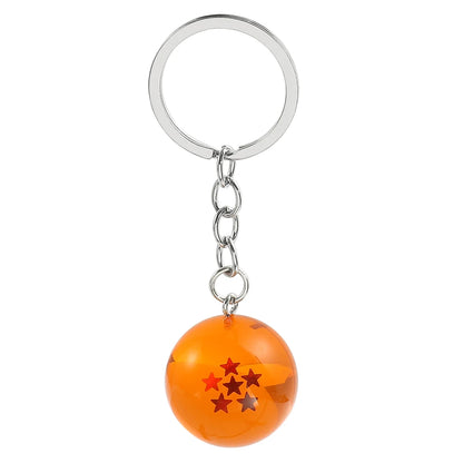 Japanese Anime Dragon Ball Keychain Figurine Toy Key Ring Pendant Car Keychain Gift Accessory