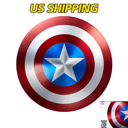 Marvel Legends Captain America 75th Anniversary Metal Shield Prop