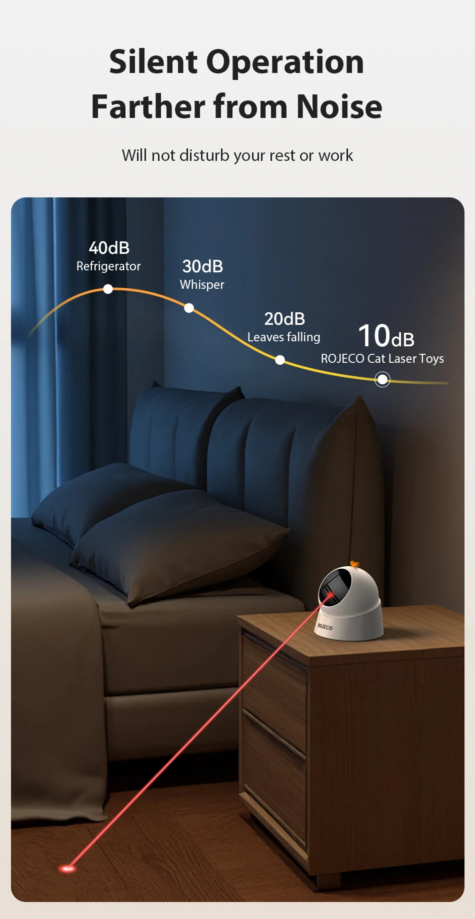 Automatic Cat Laser Toy Interactive 360° Adjustable Electric Cat Toy For Kitty Dog Indoor Smart Teasing Laser Cat Toys