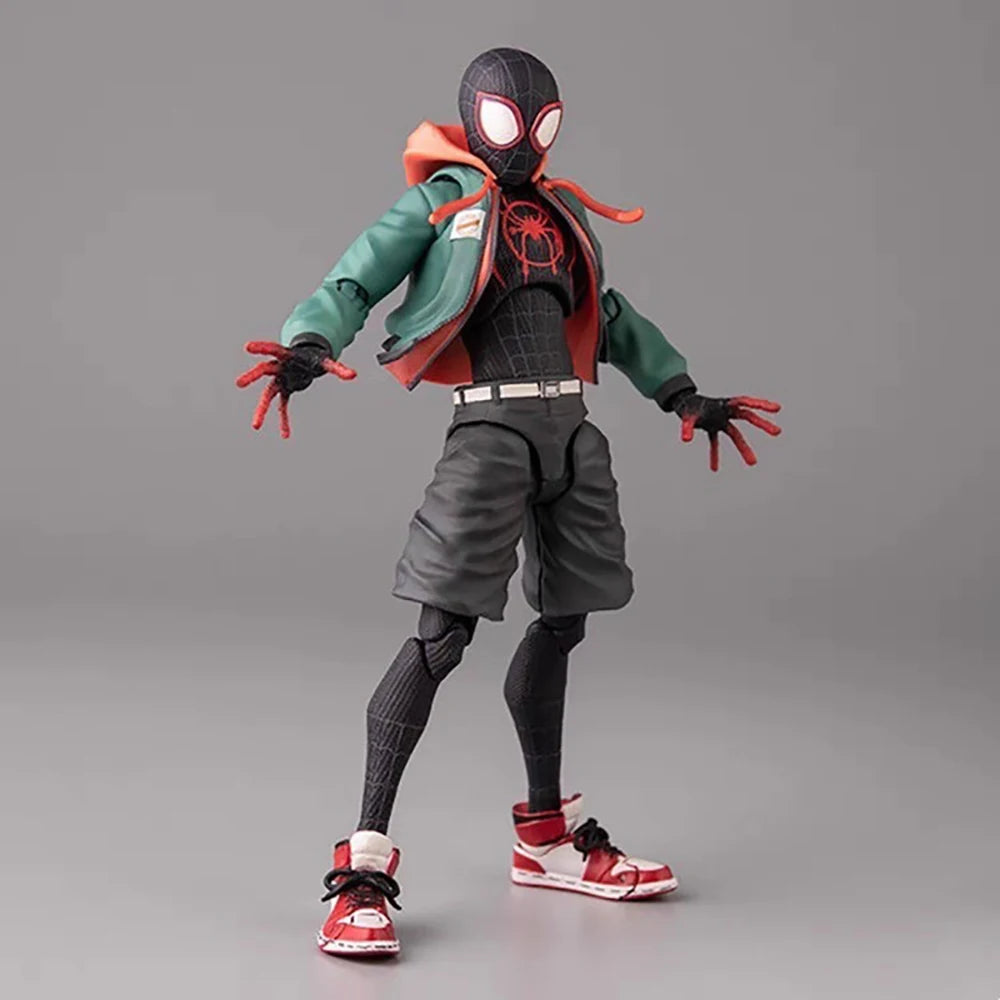 Spider-Man Event Model Spider-Man Miles · SV · SHF· Morales Penny Parker Anime Character Statue Toy