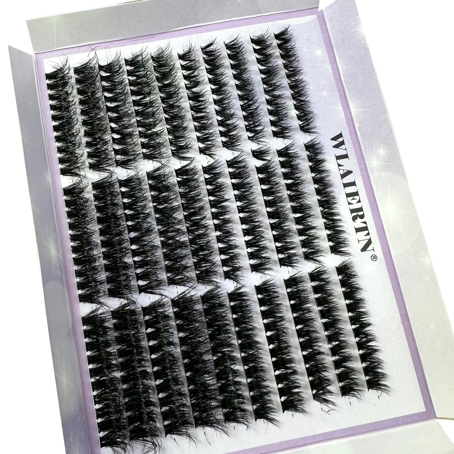 120PCS 5D Fluffy Cluster Lashes 30D-100D Natural Thick Eyelash Clusters Individual Lashes DIY Eyelashes Extension Makeup