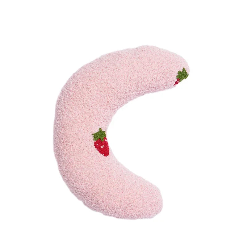 Fair Little Pillow for Cats Ultra Soft Fluffy Pet Calming Toy Half Donut Cuddler Joint Relief Sleeping Improve Machine Washable