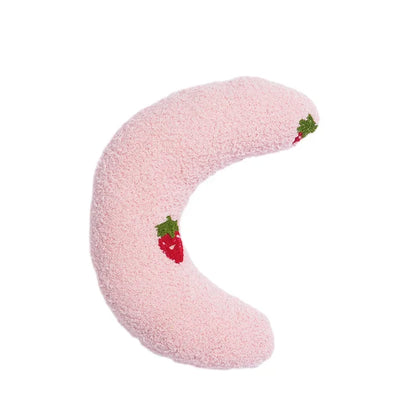 Fair Little Pillow for Cats Ultra Soft Fluffy Pet Calming Toy Half Donut Cuddler Joint Relief Sleeping Improve Machine Washable