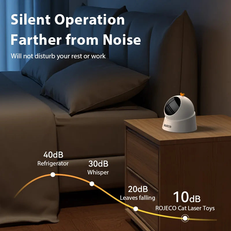 Automatic Cat Laser Toy Interactive 360° Adjustable Electric Cat Toy For Kitty Dog Indoor Smart Teasing Laser Cat Toys