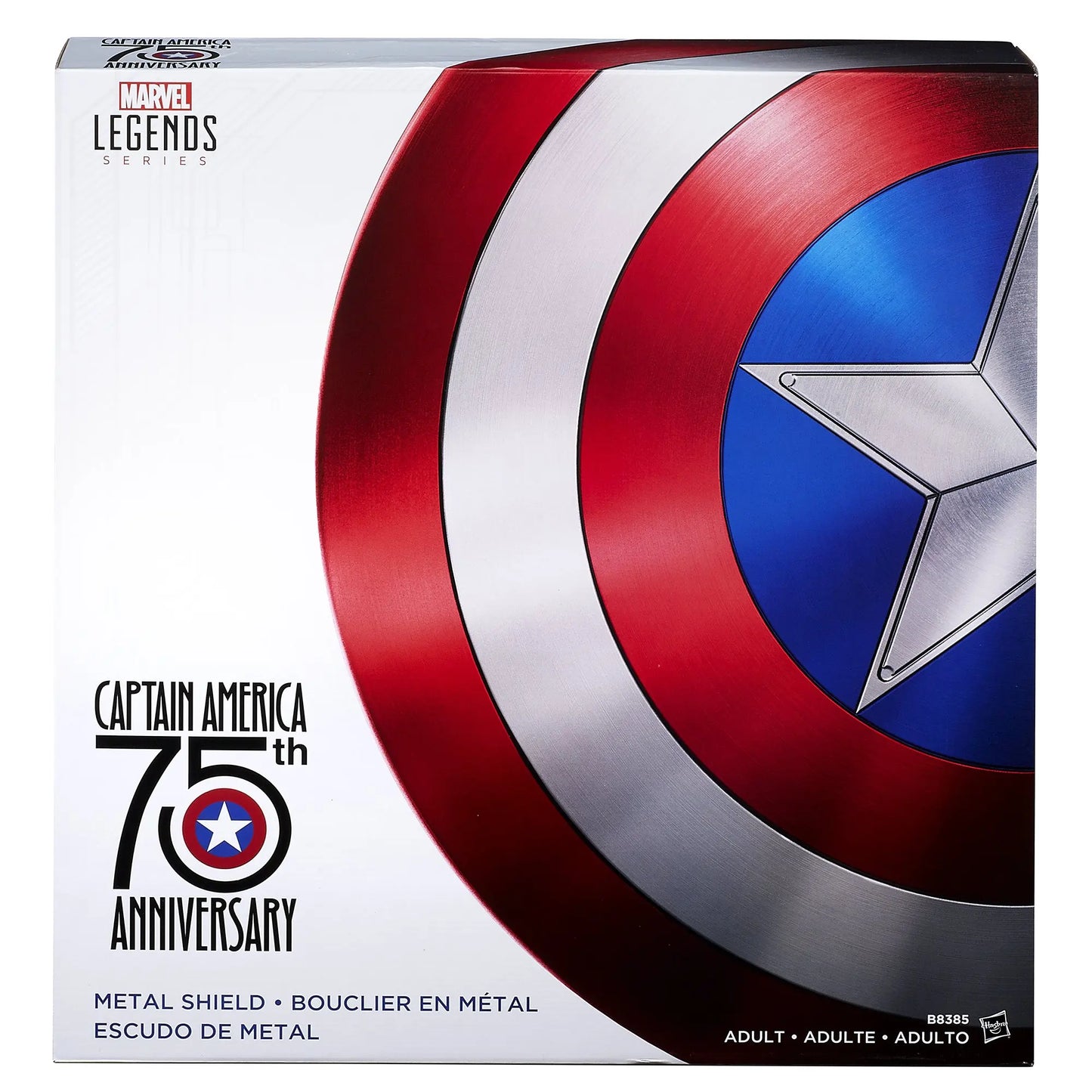 Marvel Legends Captain America 75th Anniversary Metal Shield Prop