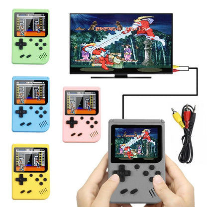 500 Games In One Portable Mini Electronic Video Game Player Kids Electronic Game Toy For Children Handheld Game Console Adjustab