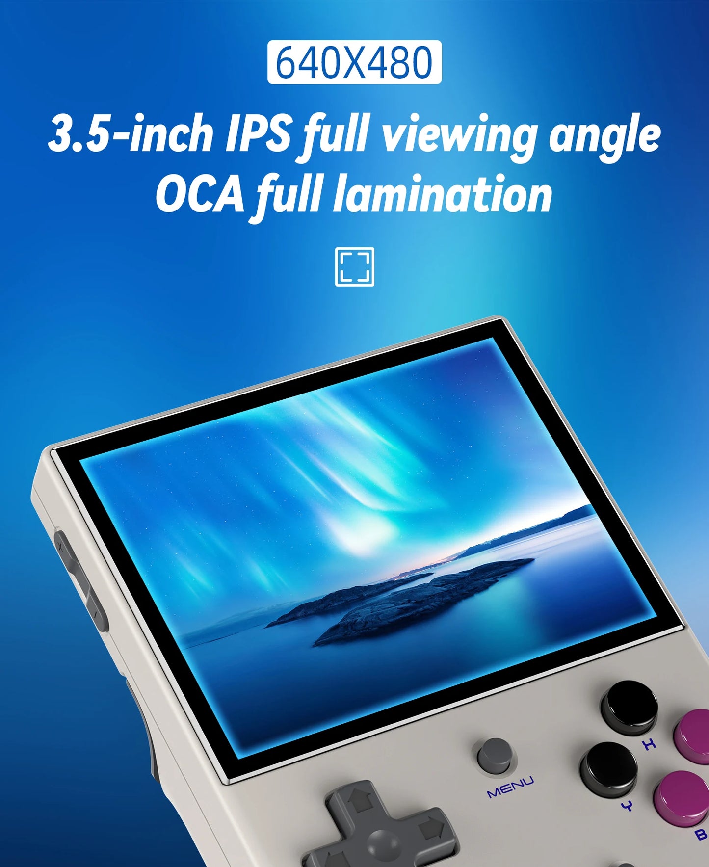 RG40XXV & RG35XX Plus Retro Handheld Game Console 640*480 IPS Screen Linux 64-bit 5000Games Support WIFI,Bluetooth,HDMI