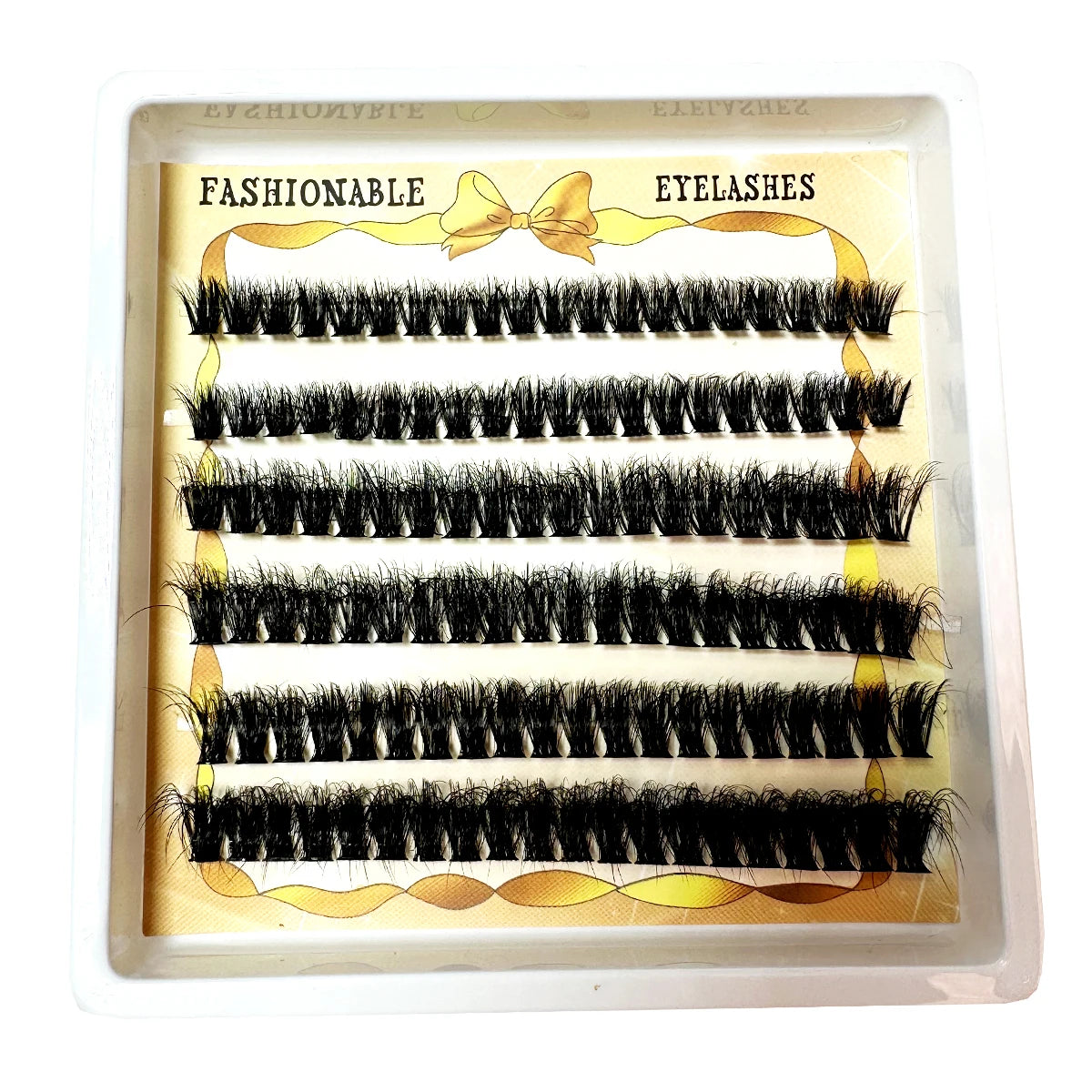 120PCS 5D Fluffy Cluster Lashes 30D-100D Natural Thick Eyelash Clusters Individual Lashes DIY Eyelashes Extension Makeup